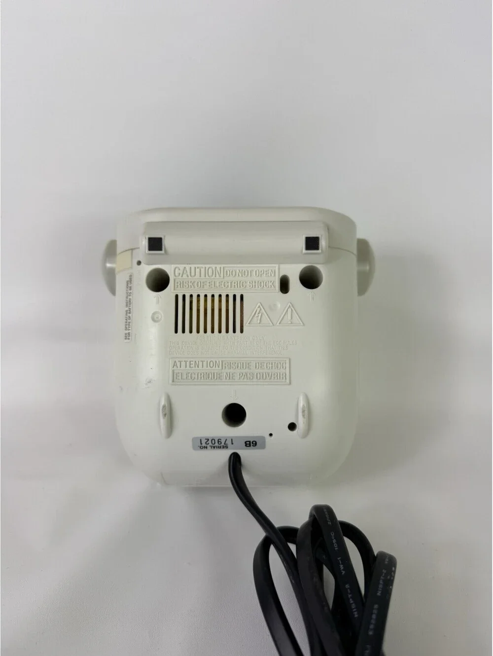 Sony Dream Machine FM/AM Clock Radio (Model ICF-C180) Works Great